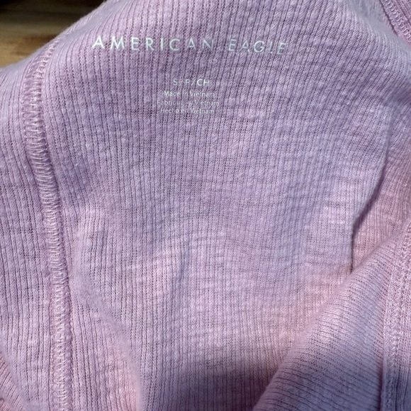 American Eagle Pink Flowy Tank Top ~ Small - Picture 5 of 9